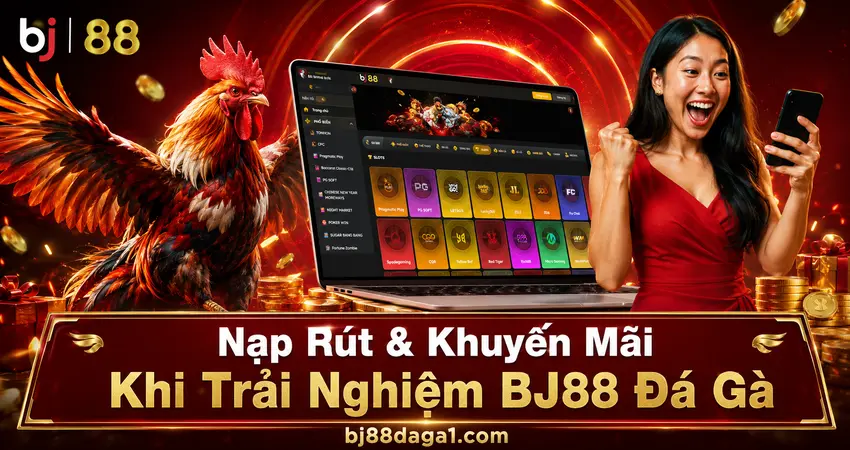 BJ88 Đá Gà Khuyến Mãi – 3888k Instant Win & Ưu Đãi Thành Viên