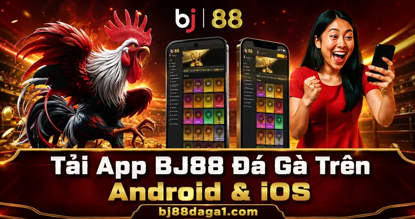 Tải App BJ88 Đá Gà – Android, iOS & 3888k Instant Win